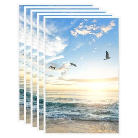Marcos de foto collage de pared/mesa 5 uds blanco MDF 13x18 cm de vidaXL, Marcos para fotos - Ref: Foro24-332326, Precio: 9,1...