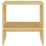Solid pine wood bedside table 40x30.5x40 cm by vidaXL, Nightstands - Ref: Foro24-808053, Price: 28,48 €, Discount: %