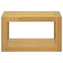 Armario de baño de pared madera maciza de teca 60x45x35 cm de vidaXL, Taquillas y armarios de almacenamiento - Ref: Foro24-33...
