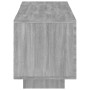 Mueble de TV con luces LED gris Sonoma 160x35x40 cm de vidaXL, Muebles TV - Ref: Foro24-815727, Precio: 123,15 €, Descuento: %