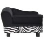 Sofá para perros felpa negro 57x34x36 cm en Camas para perros | Comprar online en Foru.es