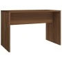 Taburete de tocador contrachapada marrón roble 70x35x45 cm de vidaXL, Bancos de tocador - Ref: Foro24-820525, Precio: 27,67 €...