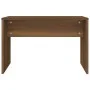 Taburete de tocador contrachapada marrón roble 70x35x45 cm de vidaXL, Bancos de tocador - Ref: Foro24-820525, Precio: 27,67 €...