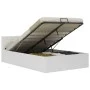 Cama canapé hidráulica cuero sintético blanco 120x200 cm de vidaXL, Camas y somieres - Ref: Foro24-285518, Precio: 344,81 €, ...