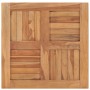 Superficie de mesa de madera maciza de teca 60x60x2,5 cm de vidaXL, Tableros para mesas - Ref: Foro24-48988, Precio: 68,16 €,...