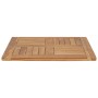 Superficie de mesa de madera maciza de teca 60x60x2,5 cm de vidaXL, Tableros para mesas - Ref: Foro24-48988, Precio: 68,16 €,...
