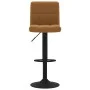 Kitchen stools 2 units brown velvet by vidaXL, Kitchen stools - Ref: Foro24-334303, Price: 117,09 €, Discount: %