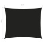 Toldo de vela rectangular tela Oxford negro 4x5 m de vidaXL, Sombrillas - Ref: Foro24-135766, Precio: 54,26 €, Descuento: %