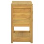 Mueble de baño madera maciza de teca 60x40x75 cm de vidaXL, Taquillas y armarios de almacenamiento - Ref: Foro24-338237, Prec...