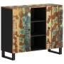 Aparador con 2 puertas de madera maciza reciclada 90x33x75 cm de vidaXL, Aparadores - Ref: Foro24-352927, Precio: 194,91 €, D...