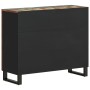 Aparador con 2 puertas de madera maciza reciclada 90x33x75 cm de vidaXL, Aparadores - Ref: Foro24-352927, Precio: 194,91 €, D...