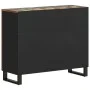 Sideboard mit 2 Türen aus recyceltem Massivholz 90x33x75 cm von vidaXL, Sideboards - Ref: Foro24-352927, Preis: 191,22 €, Rab...