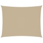Toldo de vela rectangular tela Oxford beige 2x3,5 m en Sombrillas | Comprar online en Foru.es