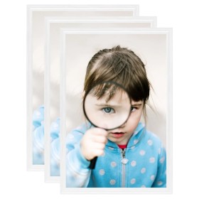 Marcos de fotos collage de mesa 3 uds blanco MDF 13x18 cm de vidaXL, Marcos para fotos - Ref: Foro24-332577, Precio: 8,08 €, ...