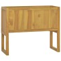 Armario de baño madera maciza de teca 90x45x75 cm de vidaXL, Taquillas y armarios de almacenamiento - Ref: Foro24-338248, Pre...