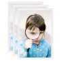 Marcos de fotos collage de mesa 3 uds blanco MDF 18x24 cm de vidaXL, Marcos para fotos - Ref: Foro24-332583, Precio: 12,62 €,...