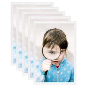 Marcos de fotos collage de mesa 5 uds blanco MDF 21x29,7cm de vidaXL, Marcos para fotos - Ref: Foro24-332593, Precio: 21,84 €...