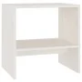 Nachttisch aus massivem weißem Mangoholz, 40 x 30,5 x 40 cm von vidaXL, Nachttische - Ref: Foro24-808055, Preis: 30,23 €, Rab...