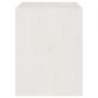 Nachttisch aus massivem weißem Mangoholz, 40 x 30,5 x 40 cm von vidaXL, Nachttische - Ref: Foro24-808055, Preis: 30,23 €, Rab...