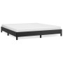 Estructura de cama de cuero sintético negro 160x200 cm de vidaXL, Camas y somieres - Ref: Foro24-346910, Precio: 104,45 €, De...
