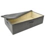 Caja de almacenaje tela gris antracita 70x40x18 cm de vidaXL, Cestas para almacenaje - Ref: Foro24-332903, Precio: 33,15 €, D...