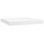 Box spring bed with white synthetic leather mattress 160x200 cm by vidaXL, Beds and slatted bases - Ref: Foro24-3144268, Pric...