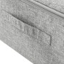 Cajas de almacenaje 2 unidades tela gris 70x40x18 cm de vidaXL, Cestas para almacenaje - Ref: Foro24-332906, Precio: 47,34 €,...