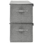 Cajas de almacenaje 2 unidades tela gris 50x30x25 cm de vidaXL, Cestas para almacenaje - Ref: Foro24-332915, Precio: 41,53 €,...