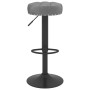 Taburetes de cocina 2 unidades terciopelo gris oscuro de vidaXL, Taburetes de cocina - Ref: Foro24-332996, Precio: 112,87 €, ...