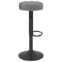 Taburetes de cocina 2 unidades terciopelo gris oscuro de vidaXL, Taburetes de cocina - Ref: Foro24-332996, Precio: 112,87 €, ...