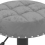 Taburetes de cocina 2 unidades terciopelo gris oscuro de vidaXL, Taburetes de cocina - Ref: Foro24-332996, Precio: 112,87 €, ...