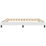 Estructura de cama de cuero sintético blanco 160x200 cm de vidaXL, Camas y somieres - Ref: Foro24-346911, Precio: 112,54 €, D...