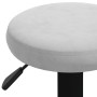 Taburetes de cocina 2 unidades terciopelo gris claro de vidaXL, Taburetes de cocina - Ref: Foro24-333143, Precio: 95,26 €, De...