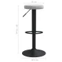Kitchen stools 2 units light gray velvet by vidaXL, Kitchen stools - Ref: Foro24-333143, Price: 93,50 €, Discount: %