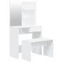 Juego de tocador blanco 74,5x40x141 cm de vidaXL, Tocadores para dormitorios - Ref: Foro24-3114139, Precio: 108,15 €, Descuen...