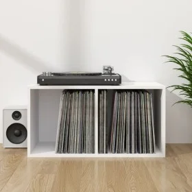 Caja para discos de vinilo madera contrachapada 71x34x36 cm de vidaXL, Almacenamiento para CD y DVD - Ref: Foro24-800117, Pre...