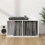 Caja para discos de vinilo madera contrachapada 71x34x36 cm de vidaXL, Almacenamiento para CD y DVD - Ref: Foro24-800117, Pre...