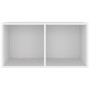 Caja para discos de vinilo madera contrachapada 71x34x36 cm de vidaXL, Almacenamiento para CD y DVD - Ref: Foro24-800117, Pre...