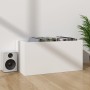 Caja para discos de vinilo madera contrachapada 71x34x36 cm de vidaXL, Almacenamiento para CD y DVD - Ref: Foro24-800117, Pre...