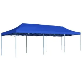 Carpa para fiestas pop-up plegable azul 3x9 m de vidaXL, Carpas y cenadores - Ref: Foro24-44977, Precio: 295,82 €, Descuento: %