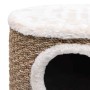 Casa para gatos con patas de madera 41 cm hierba marina en Mobiliario para gatos | Comprar online en Foru.es
