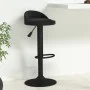 Taburete de cocina de terciopelo negro de vidaXL, Taburetes de cocina - Ref: Foro24-333587, Precio: 67,34 €, Descuento: %