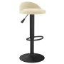 Taburetes de cocina 2 unidades terciopelo crema de vidaXL, Taburetes de cocina - Ref: Foro24-333600, Precio: 107,22 €, Descue...