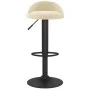 Taburetes de cocina 2 unidades terciopelo crema de vidaXL, Taburetes de cocina - Ref: Foro24-333600, Precio: 107,22 €, Descue...
