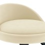 Taburetes de cocina 2 unidades terciopelo crema de vidaXL, Taburetes de cocina - Ref: Foro24-333600, Precio: 113,95 €, Descue...