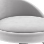 Taburetes de cocina 2 unidades terciopelo gris claro de vidaXL, Taburetes de cocina - Ref: Foro24-333601, Precio: 98,36 €, De...