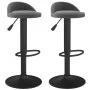 Kitchen stools 2 units dark gray velvet by vidaXL, Kitchen stools - Ref: Foro24-333602, Price: 111,27 €, Discount: %
