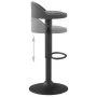 Kitchen stools 2 units dark gray velvet by vidaXL, Kitchen stools - Ref: Foro24-333602, Price: 111,27 €, Discount: %