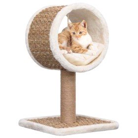 Árbol para gatos túnel superior y juguete hierba marina 56 cm en Mobiliario para gatos | Comprar online en Foru.es