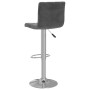 Taburetes de cocina 2 unidades terciopelo gris oscuro de vidaXL, Taburetes de cocina - Ref: Foro24-333688, Precio: 131,14 €, ...